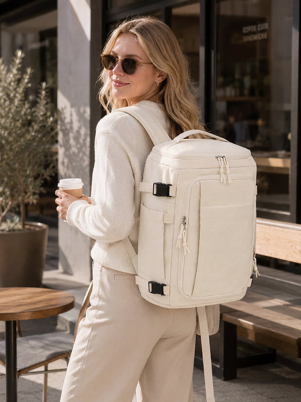 Expandable Travel Backpack 38L — Laptop, Anti-Theft Carry-On lifestyle