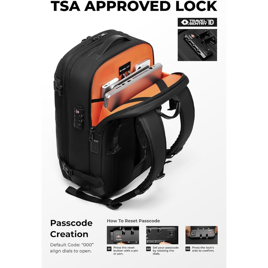 60L Vacuum Backpack for Travel