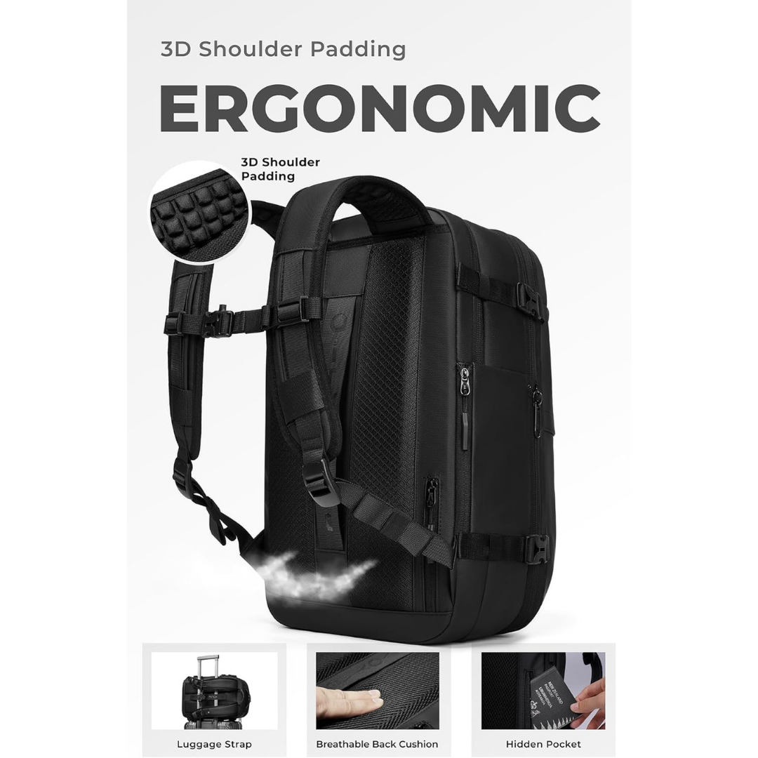 60L Vacuum Backpack for Travel