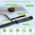 Vacuum Bags for Travel - USB Electric Pump