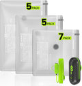17 Pack Travel Vacuum Bags with USB Pump-Portable