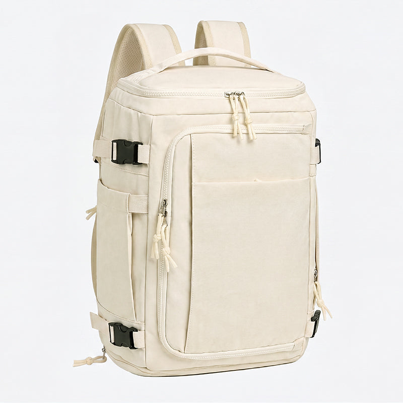 Expandable Travel Backpack 38L — Laptop, Anti-Theft Carry-On – Wellmall