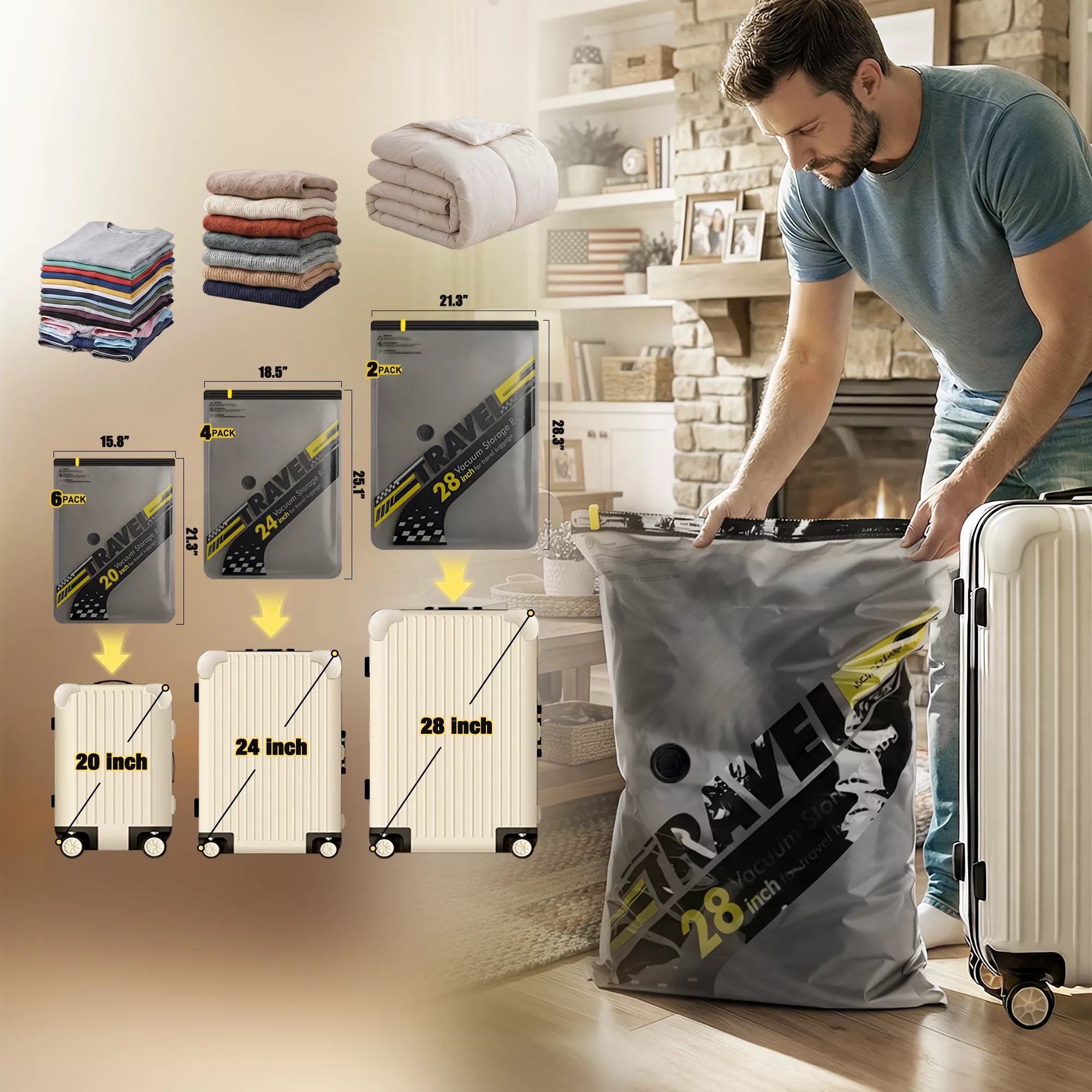 3 travel-matched sizes